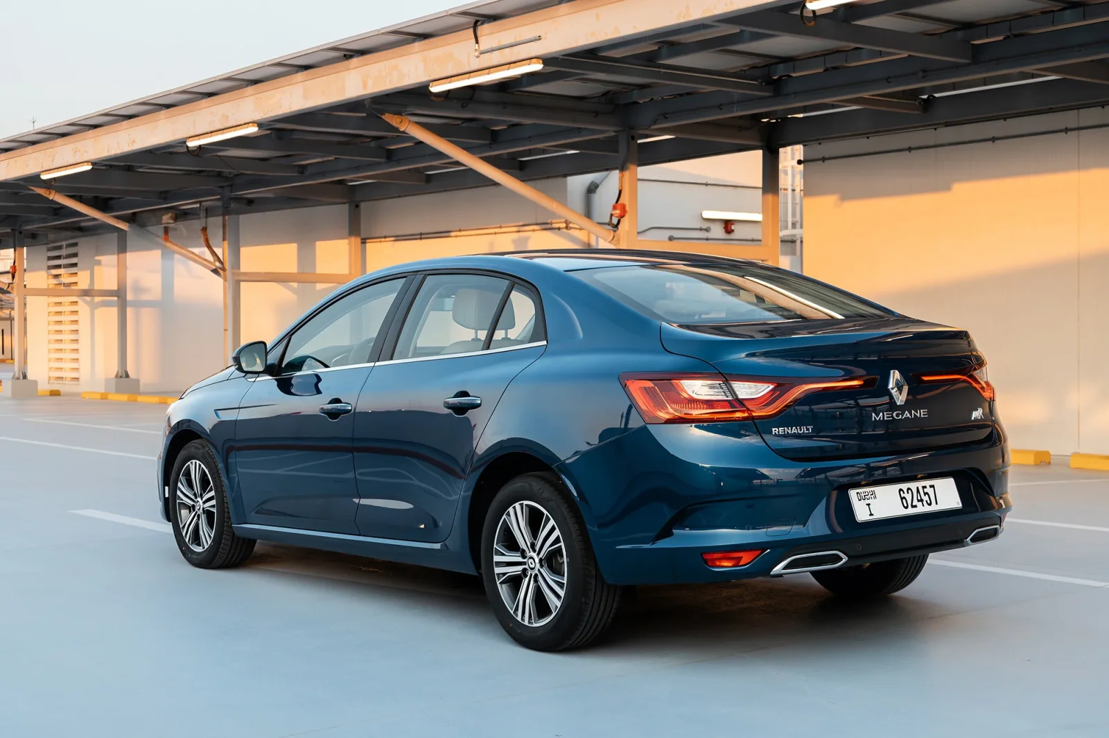 Rent Renault Megane  Blue 2025 in Abu Dhabi - 12 