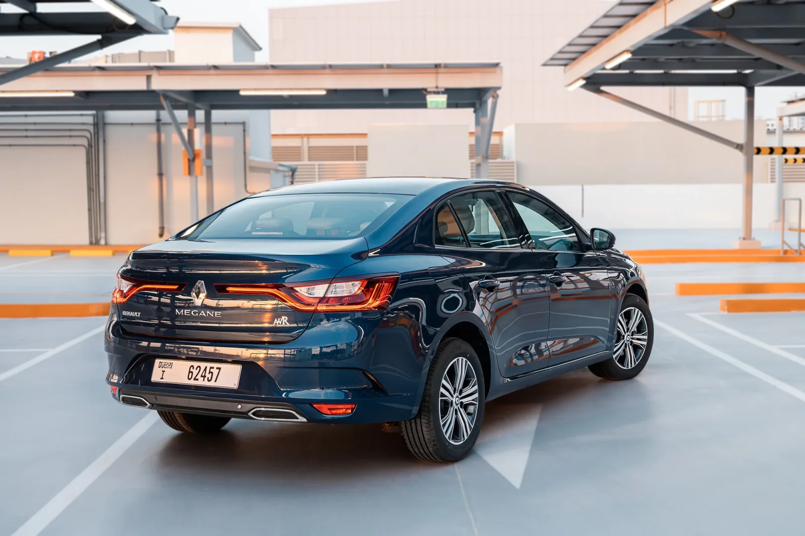 Rent Renault Megane  Blue 2025 in Abu Dhabi - 13 