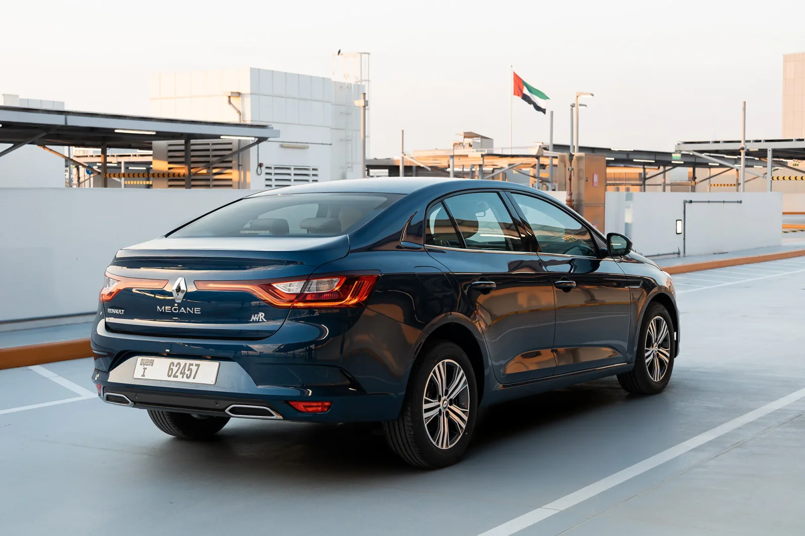 Rent Renault Megane  Blue 2025 in Abu Dhabi - 11 