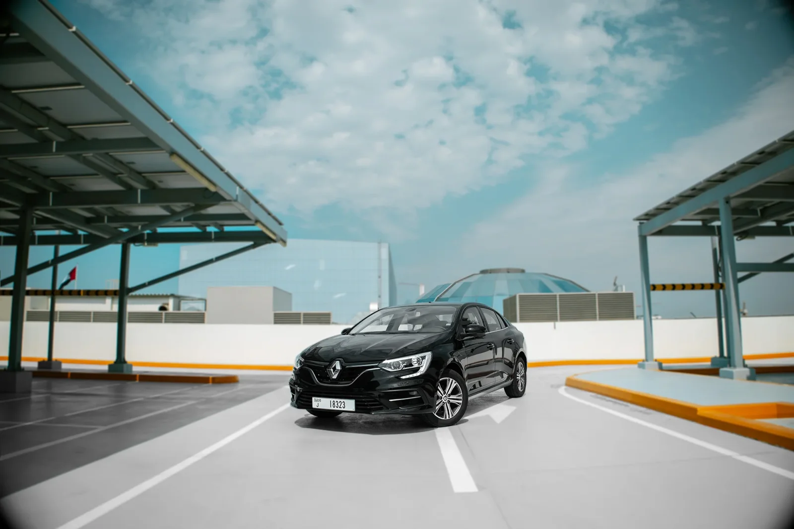 Rent Renault Megane  Black 2025 in Abu Dhabi - 2 
