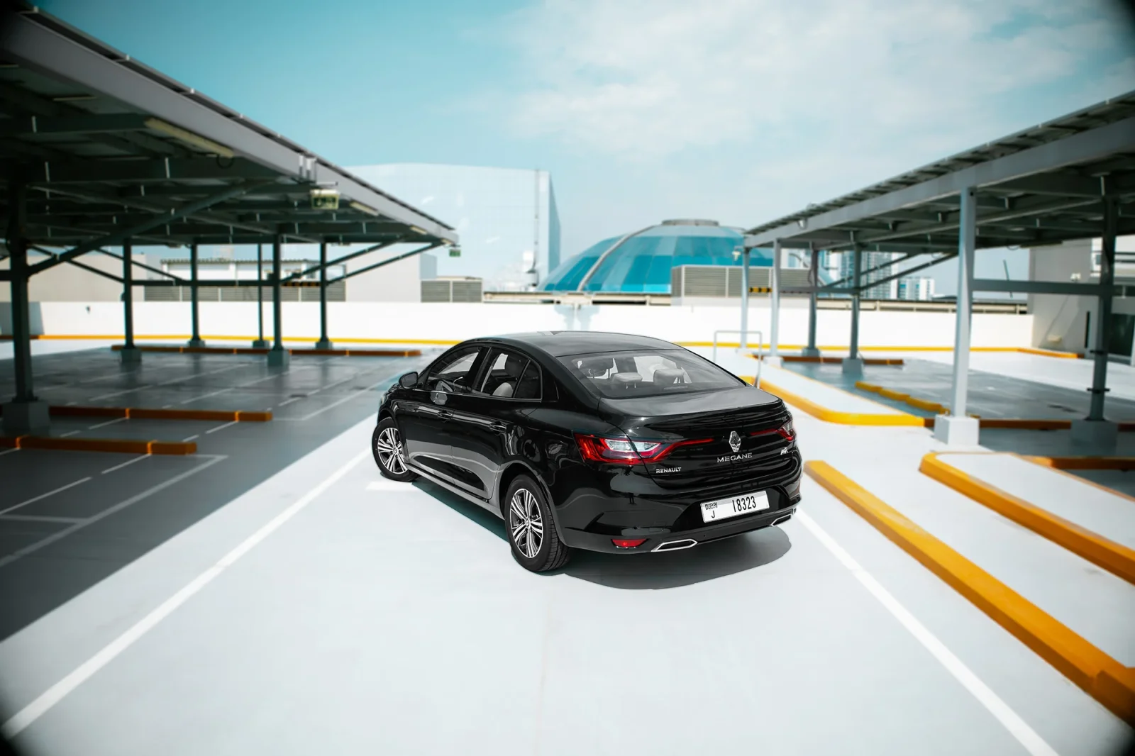 Rent Renault Megane  Black 2025 in Abu Dhabi - 12 