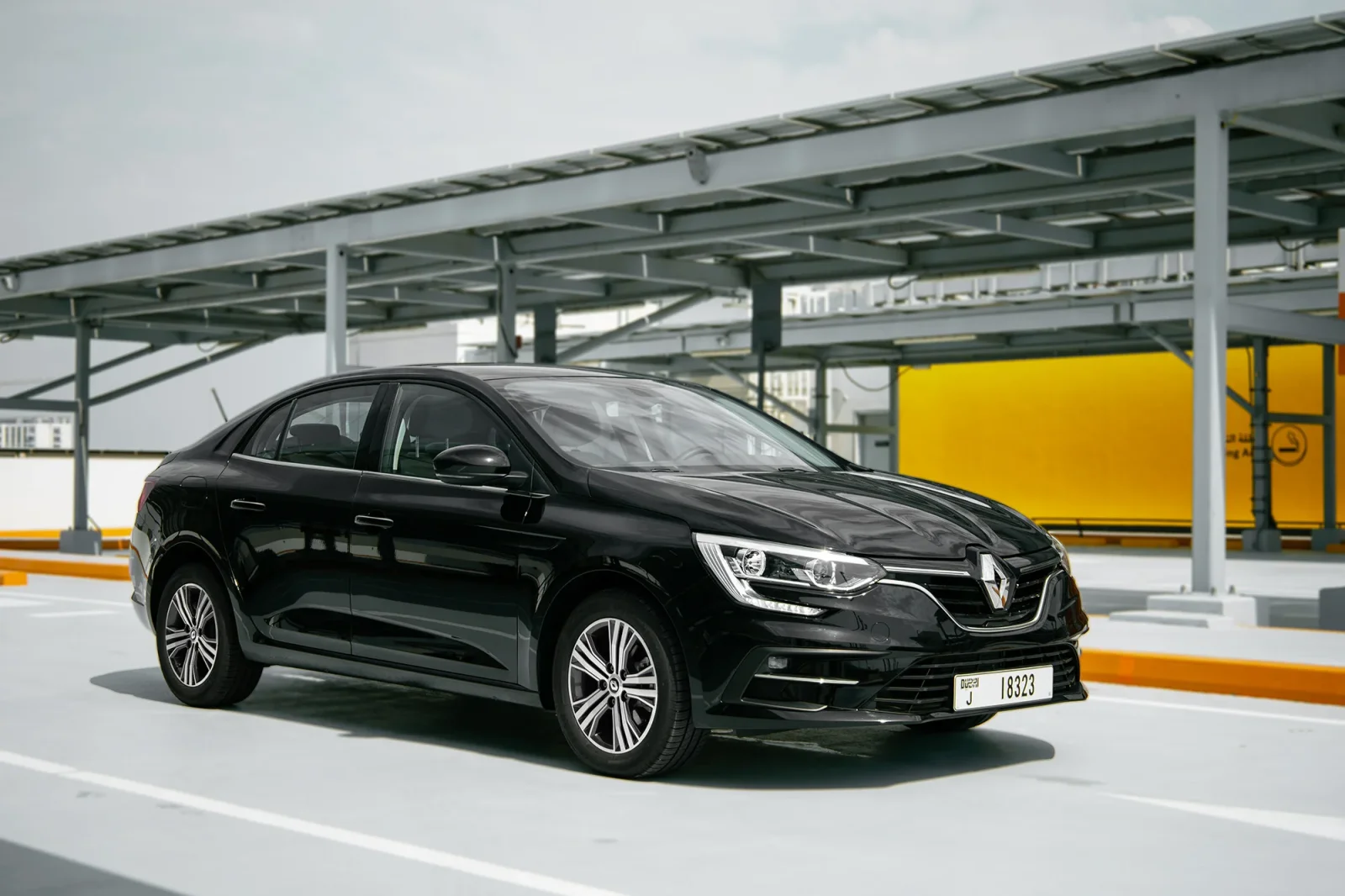 Rent Renault Megane  Black 2025 in Abu Dhabi - 8 