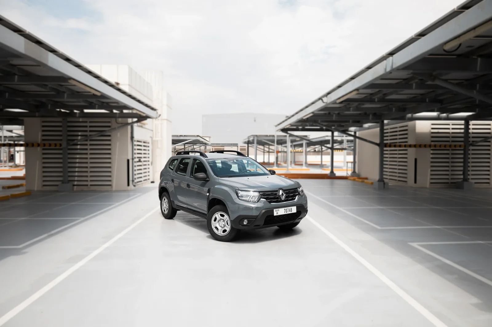 Rent Renault Duster  Grey 2025 in Abu Dhabi