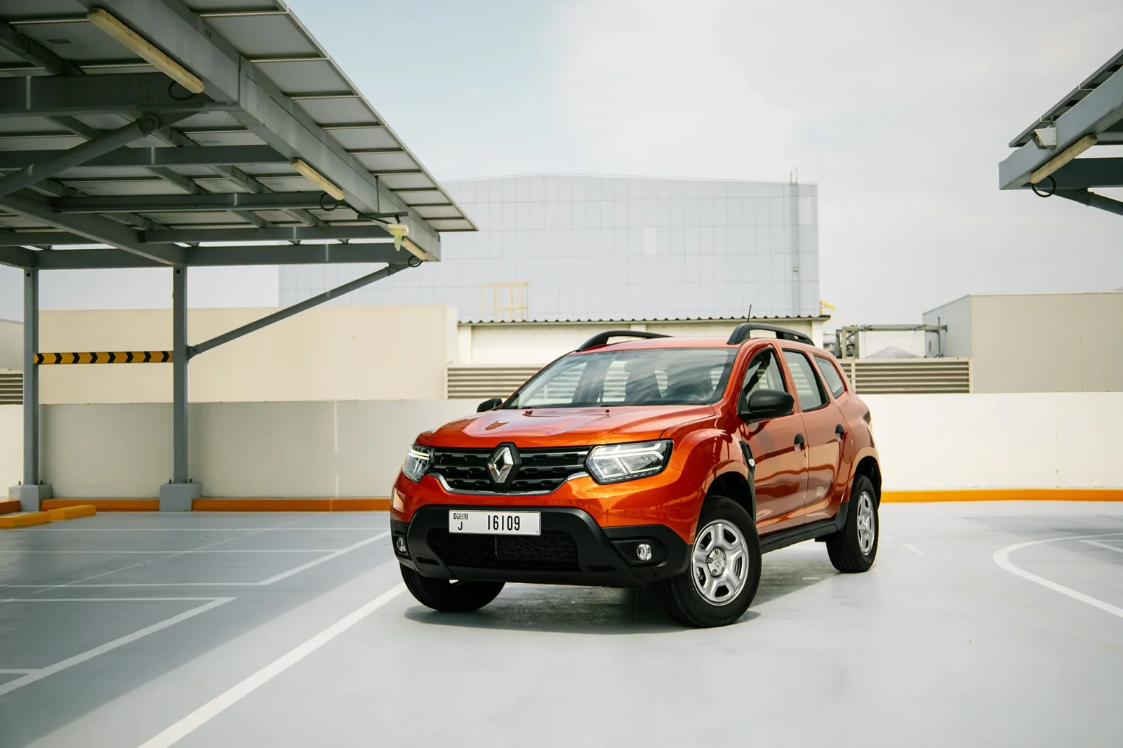 Rent Renault Duster  Orange 2025 in Abu Dhabi