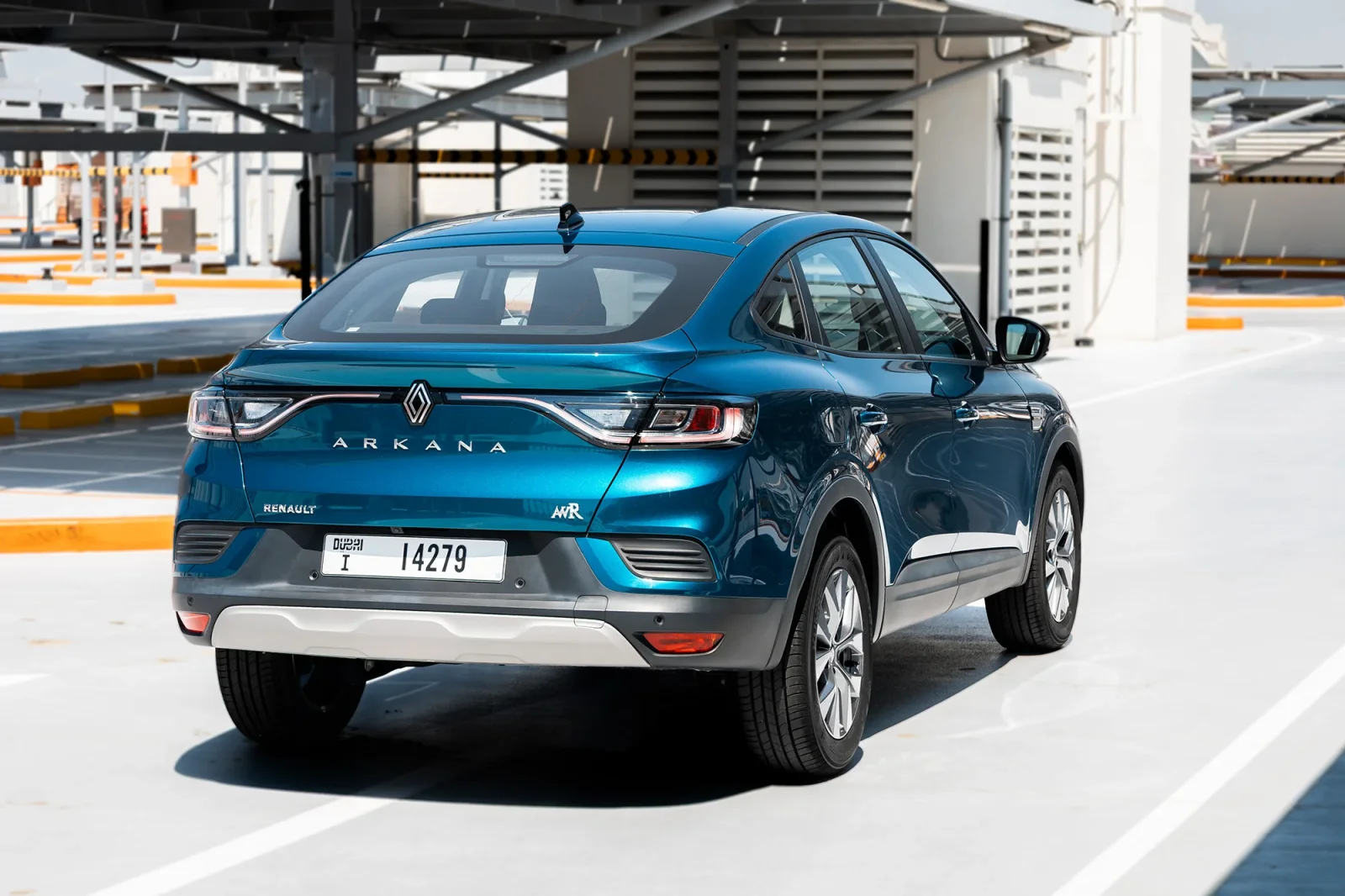 Rent Renault Arkana  Blue 2025 in Abu Dhabi - 13 
