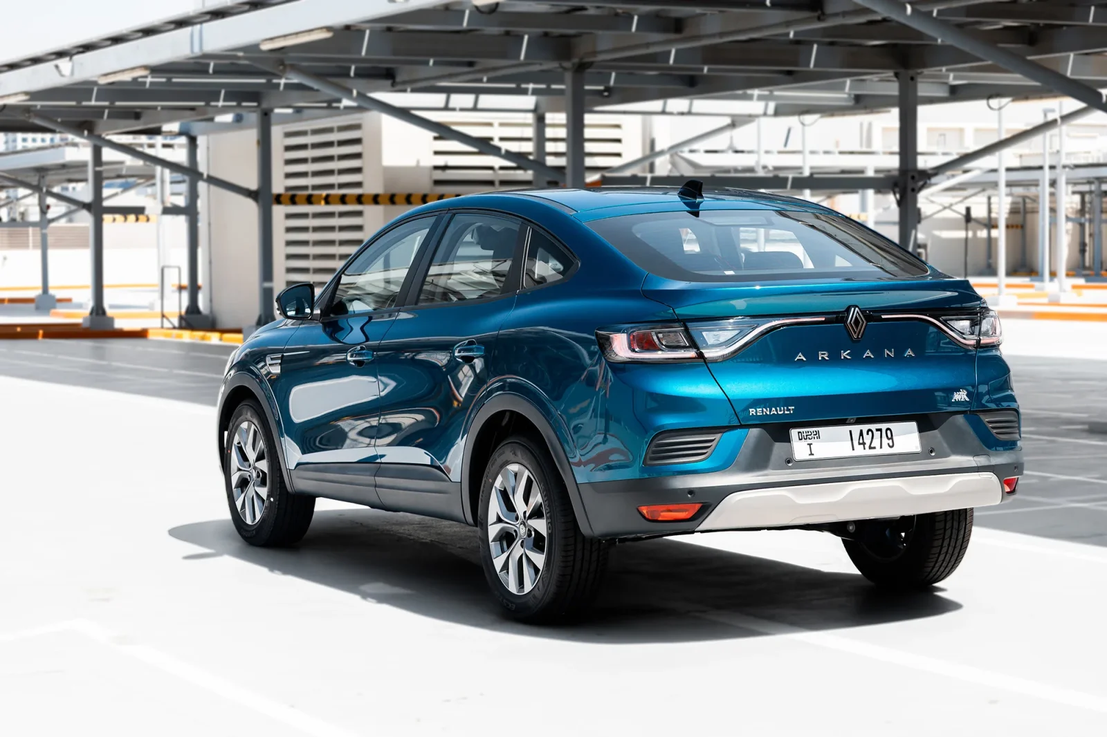 Rent Renault Arkana  Blue 2025 in Abu Dhabi - 10 