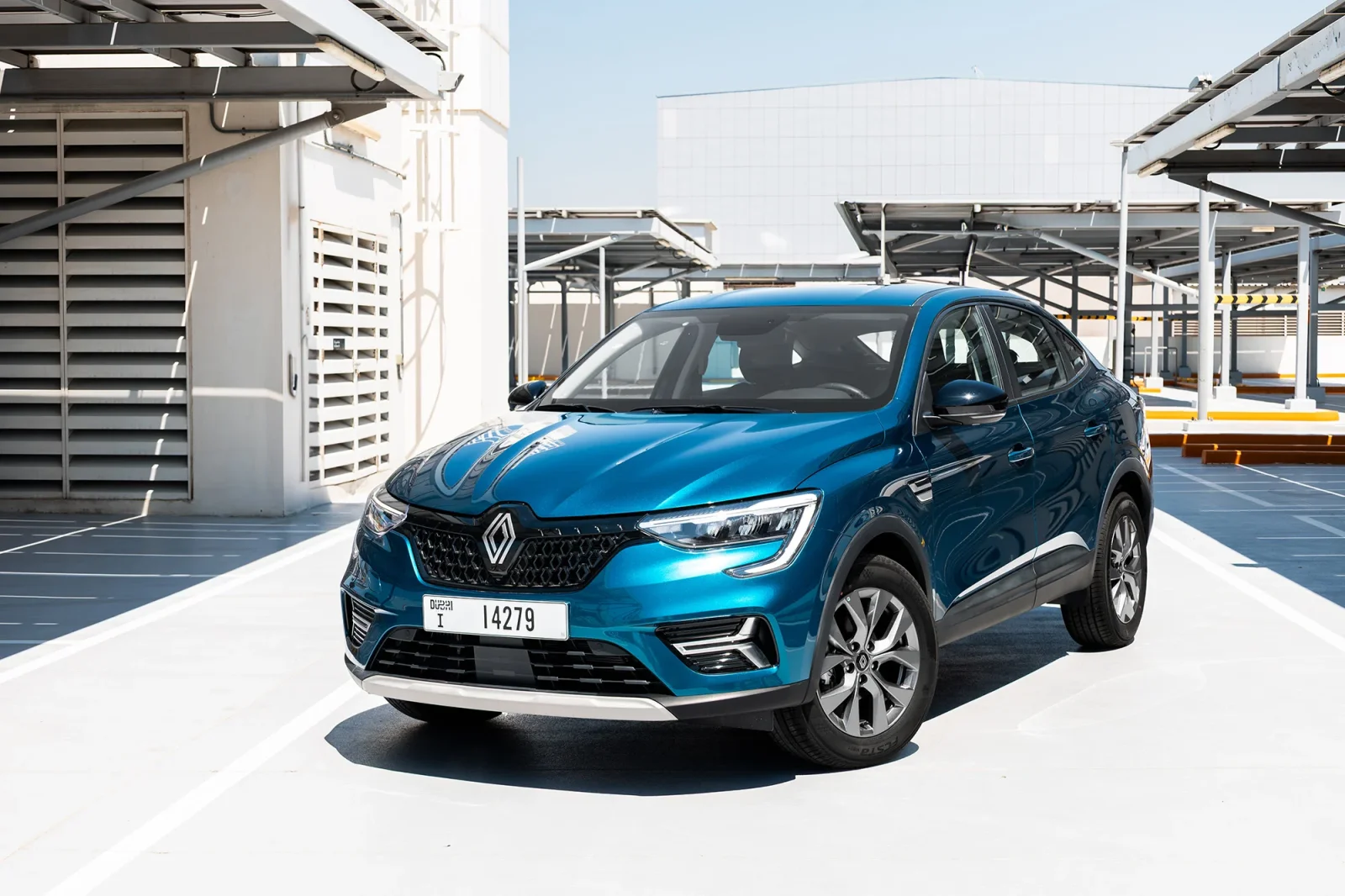 Rent Renault Arkana  Blue 2025 in Abu Dhabi