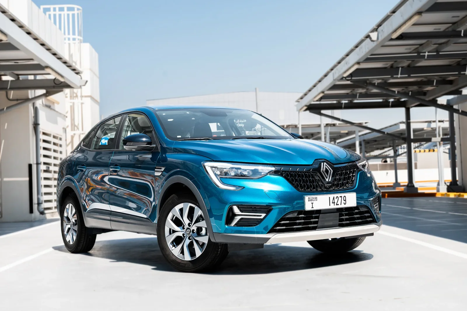 Rent Renault Arkana  Blue 2025 in Abu Dhabi - 2 