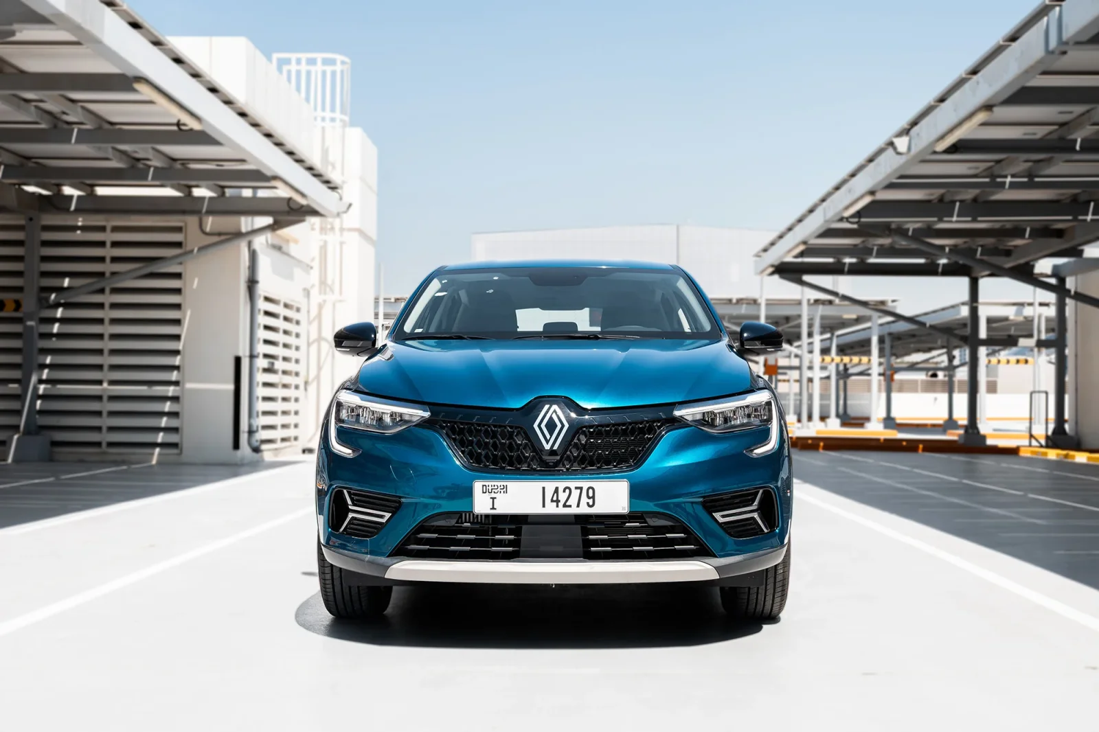 Rent Renault Arkana  Blue 2025 in Abu Dhabi - 3 