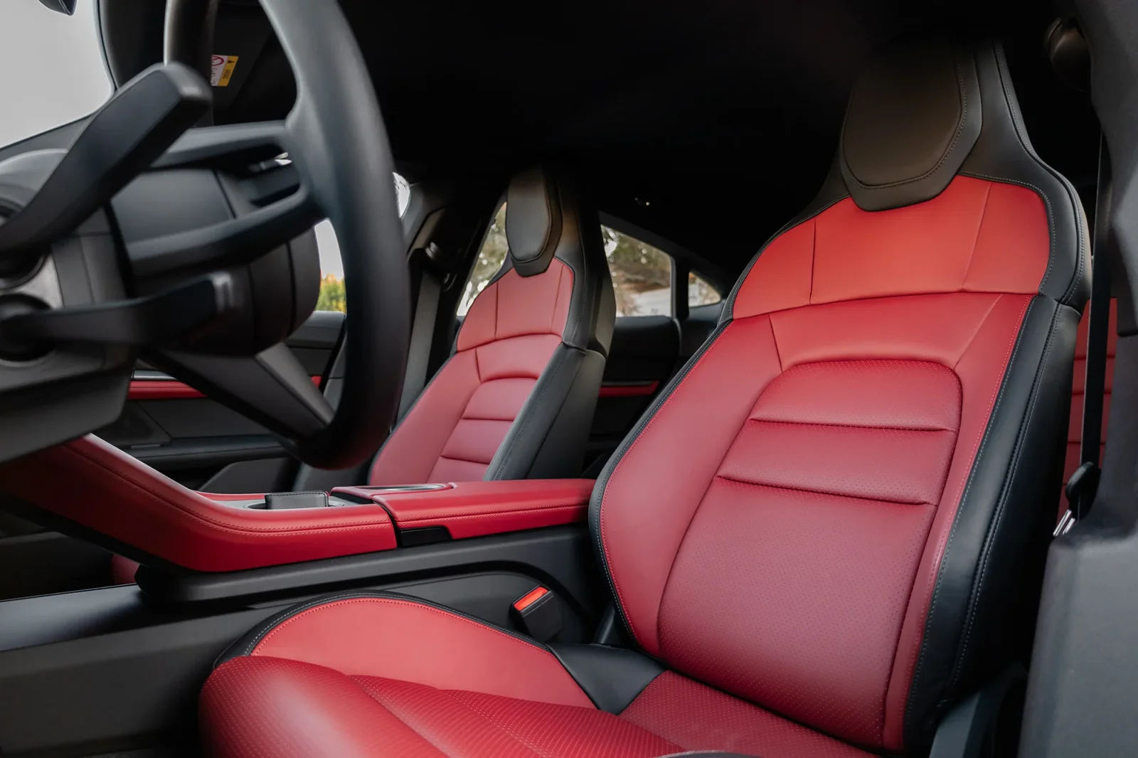 Rent Porsche Taycan  Grey 2025 in Abu Dhabi - 7 