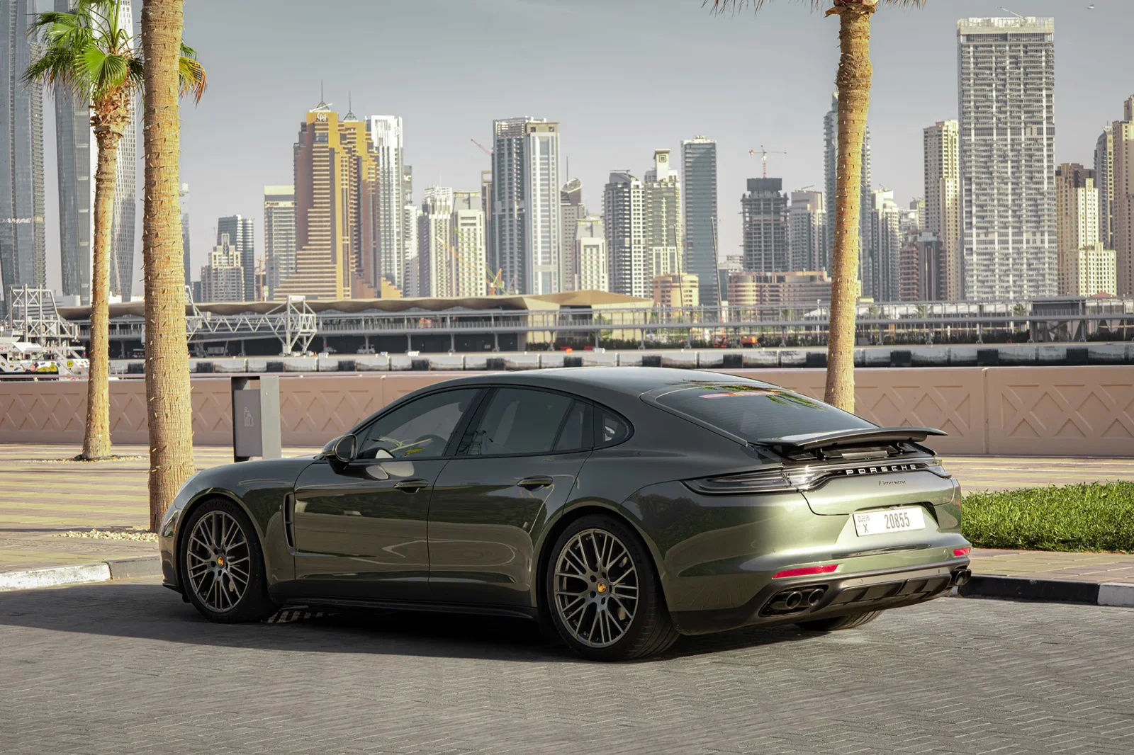 Rent Porsche Panamera  Grey 2023 in Abu Dhabi - 9 