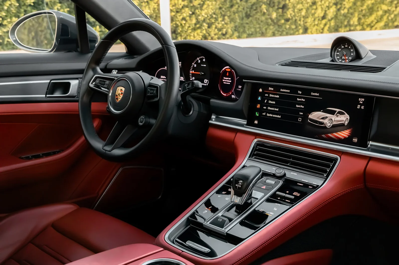 Rent Porsche Panamera  Grey 2023 in Abu Dhabi - 4 