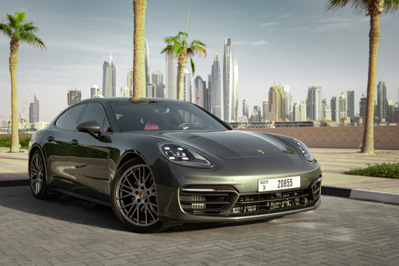 Rent Porsche Panamera  Grey 2023 in Abu Dhabi - 14 