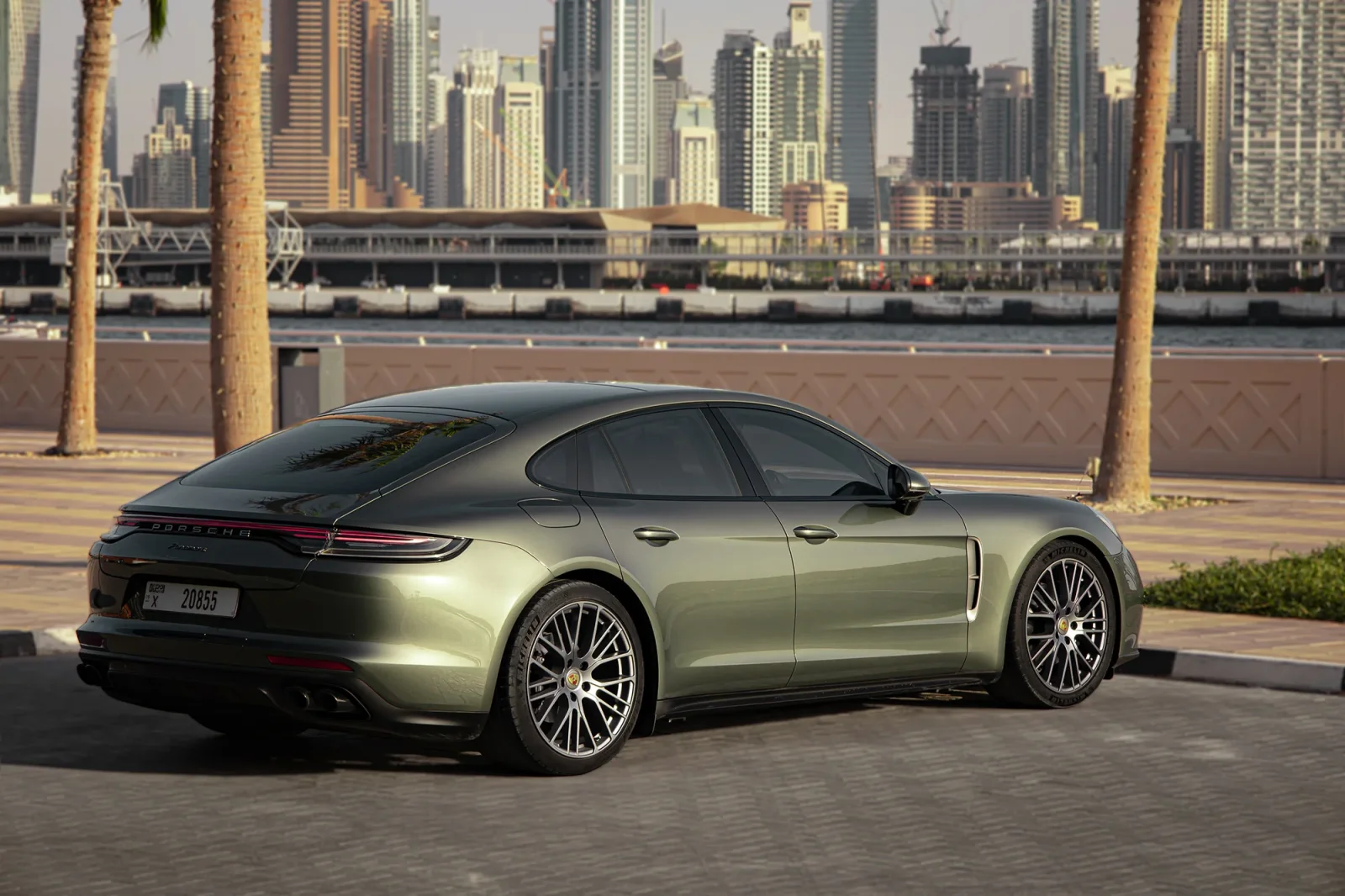Rent Porsche Panamera  Grey 2023 in Abu Dhabi - 16 