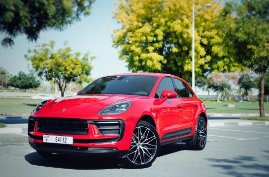 Porsche Macan Red 2023