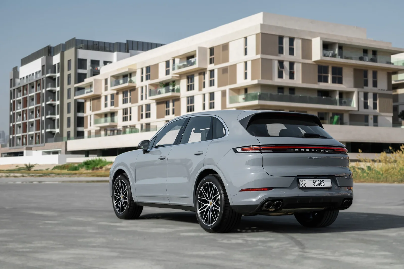 Rent Porsche Cayenne  Grey 2024 in Abu Dhabi - 11 