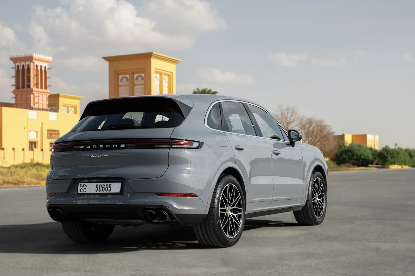 Rent Porsche Cayenne  Grey 2024 in Abu Dhabi - 10 