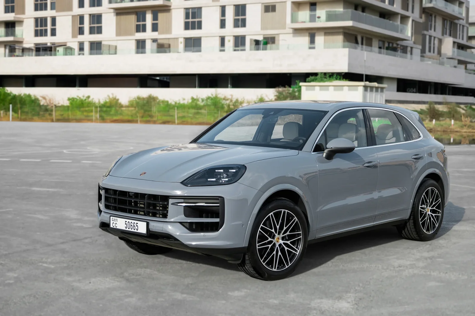 Rent Porsche Cayenne  Grey 2024 in Abu Dhabi - 12 
