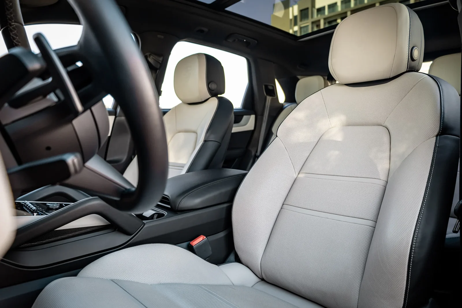 Rent Porsche Cayenne  Grey 2024 in Abu Dhabi - 5 