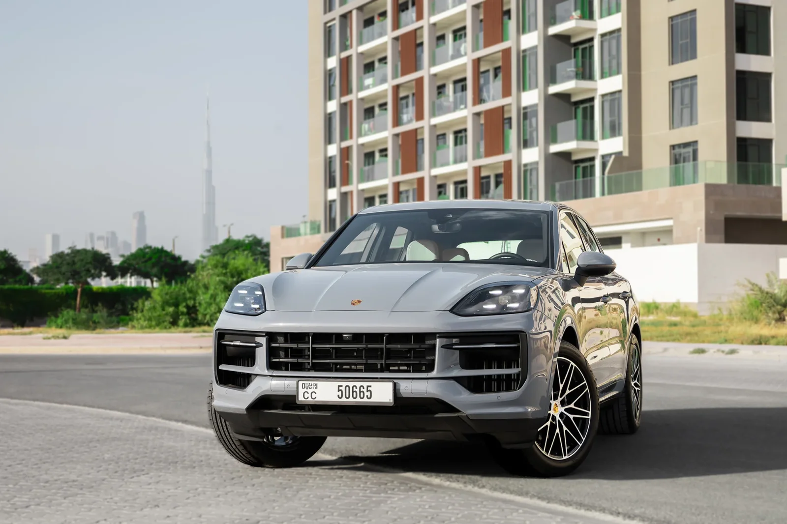 Rent Porsche Cayenne  Grey 2024 in Abu Dhabi - 2 