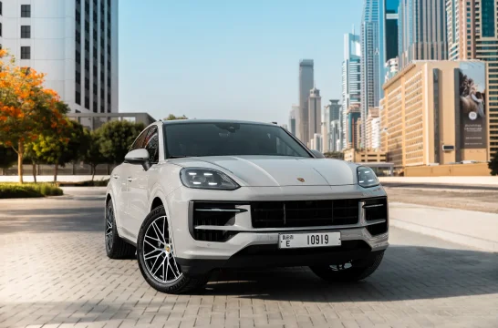 Porsche Cayenne Coupe Grey 2024