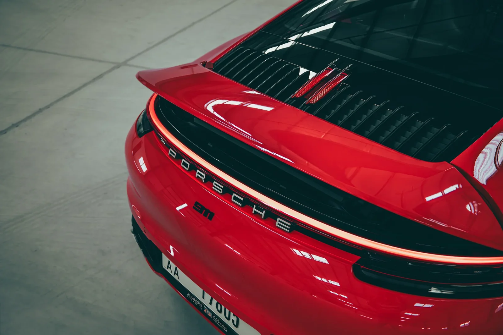 Rent Porsche 911 Carrera Red 2024 in Abu Dhabi - 10 
