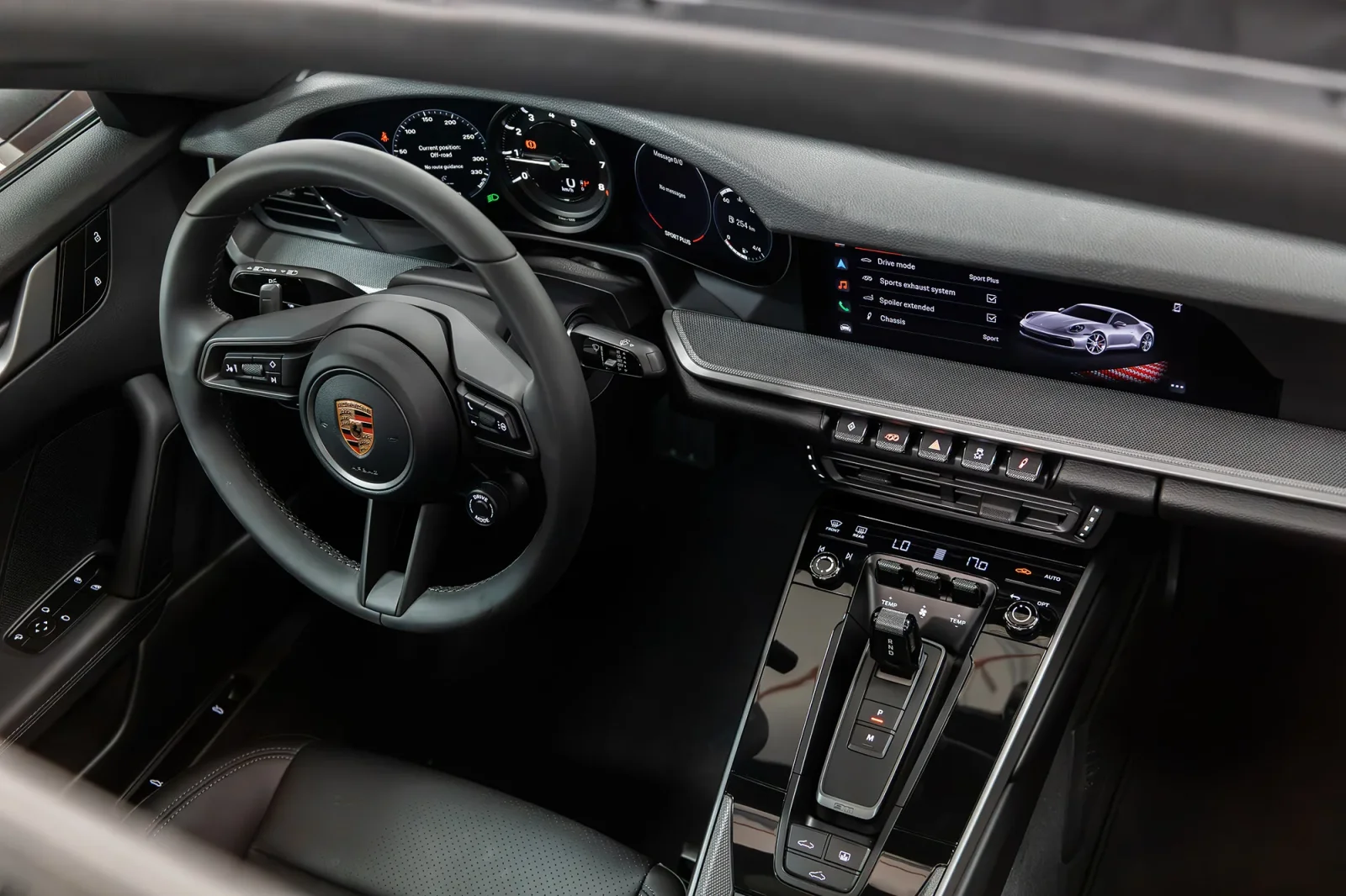 Rent Porsche 911 Carrera Red 2024 in Abu Dhabi - 3 