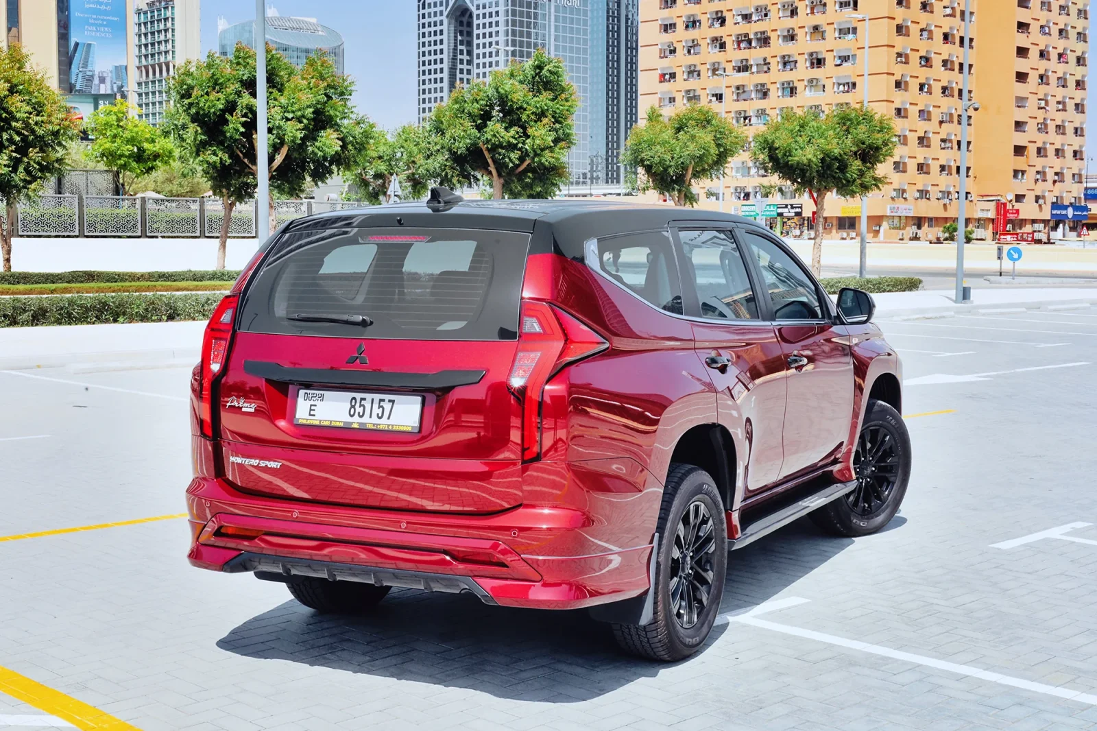 Аренда Mitsubishi Montero Sport  Красный 2023 в Абу-Даби - 12 