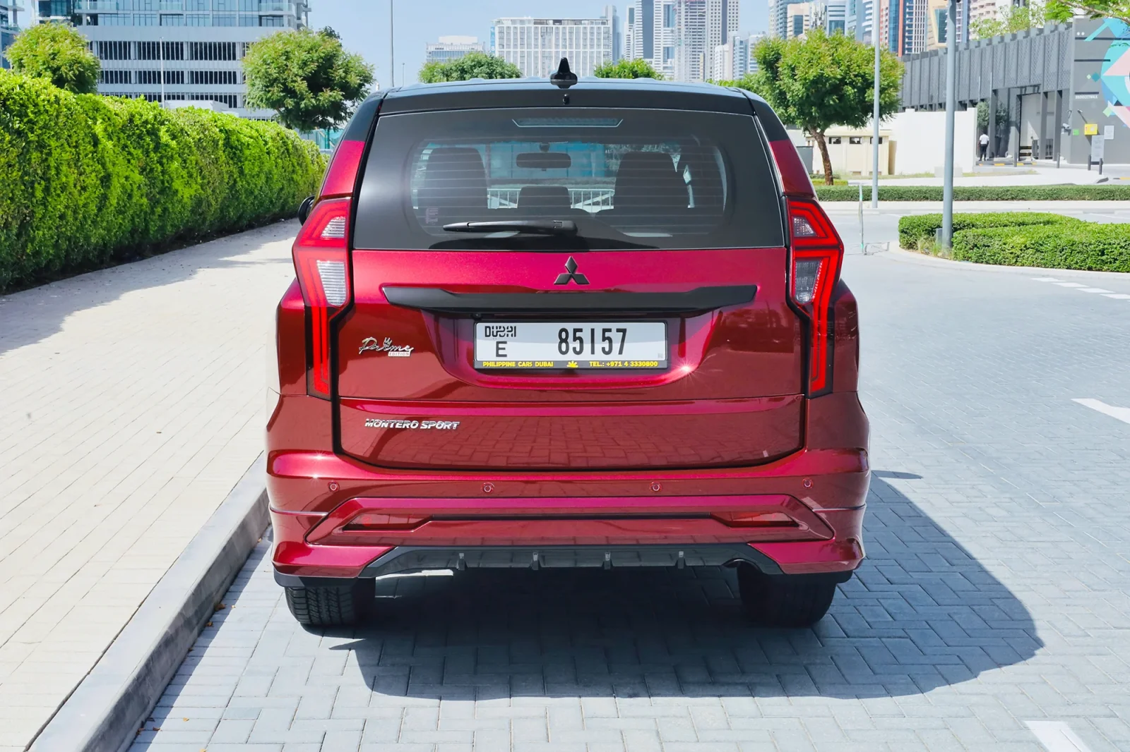 Аренда Mitsubishi Montero Sport  Красный 2023 в Абу-Даби - 10 