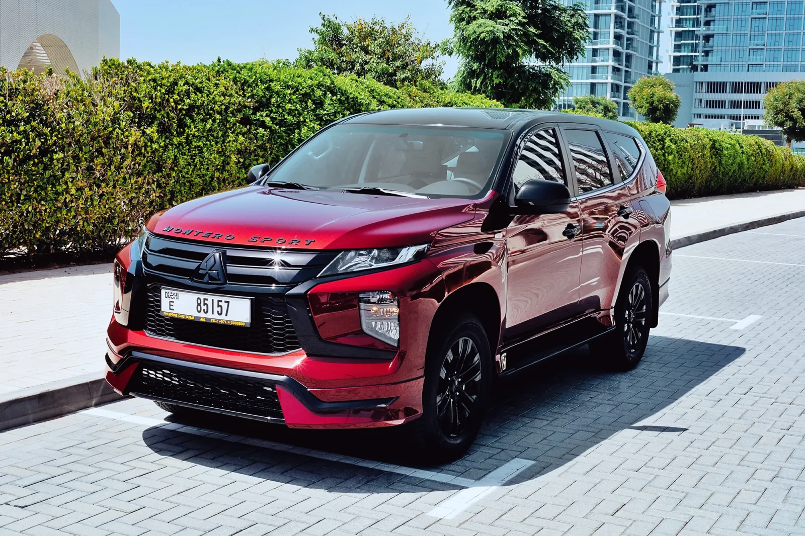 Аренда Mitsubishi Montero Sport  Красный 2023 в Абу-Даби - 13 