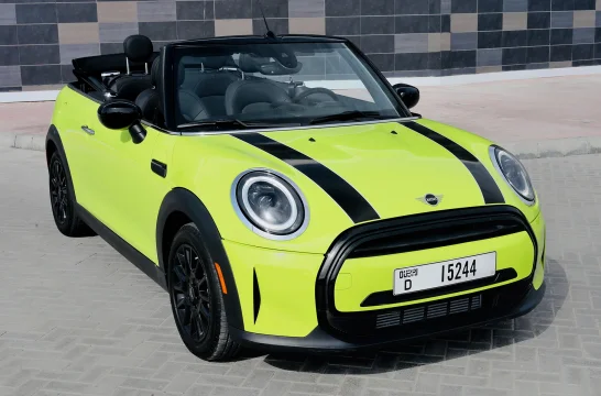 Mini Cooper Yellow 2023