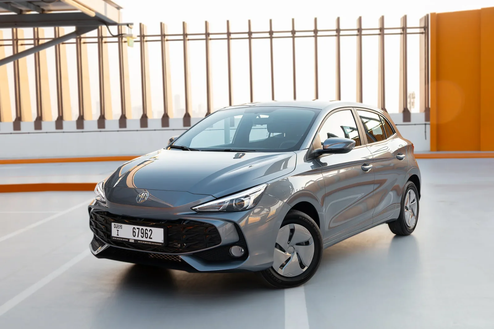 Rent MG 3  Grey 2025 in Abu Dhabi - 2 