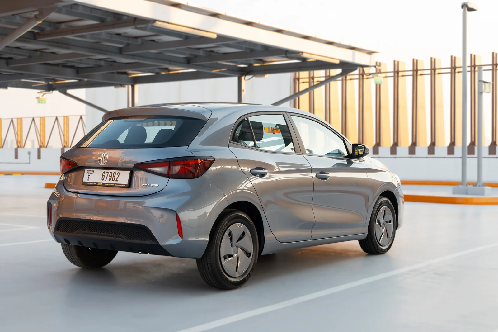 Rent MG 3  Grey 2025 in Abu Dhabi - 8 