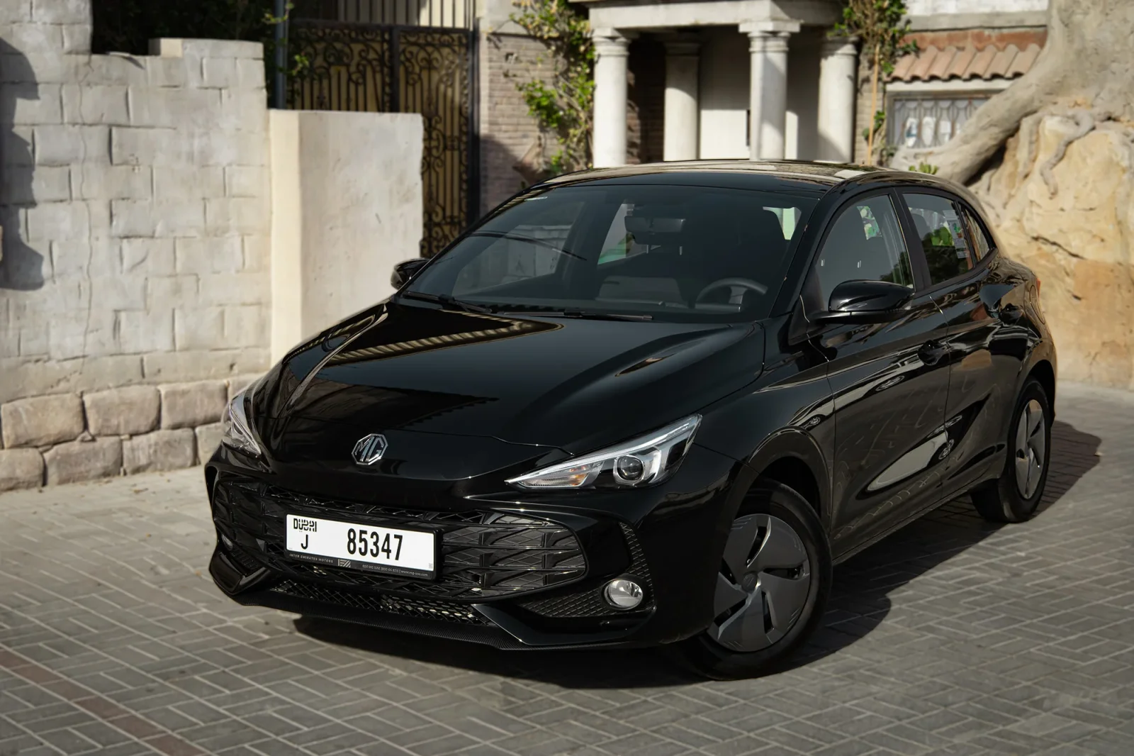 Rent MG 3  Black 2025 in Abu Dhabi - 2 