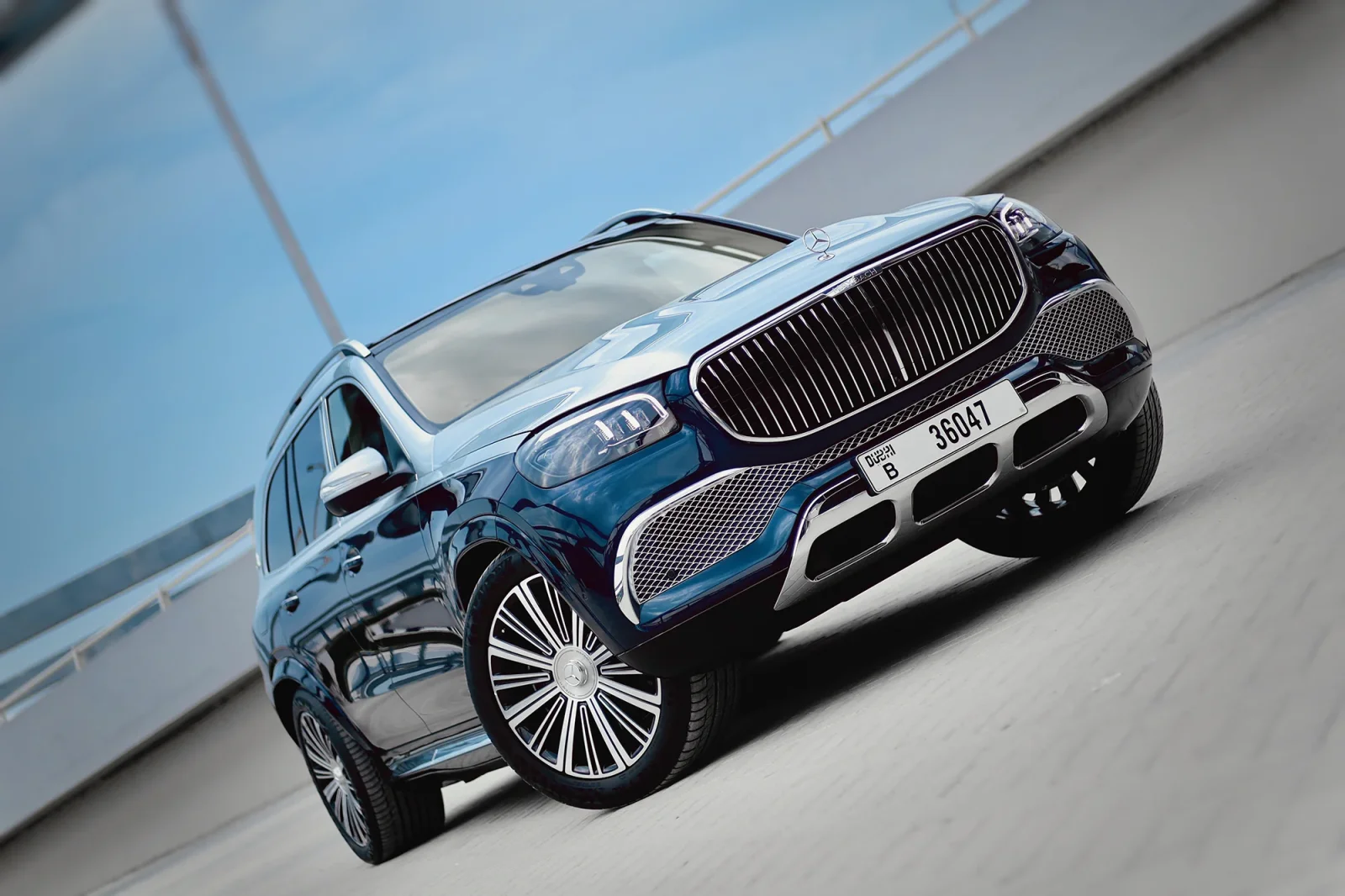 Аренда Mercedes-Benz GLS-Class  Синий 2022 в Абу-Даби - 2 