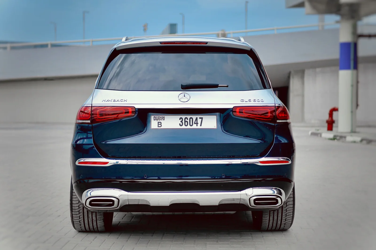 Аренда Mercedes-Benz GLS-Class  Синий 2022 в Абу-Даби - 9 