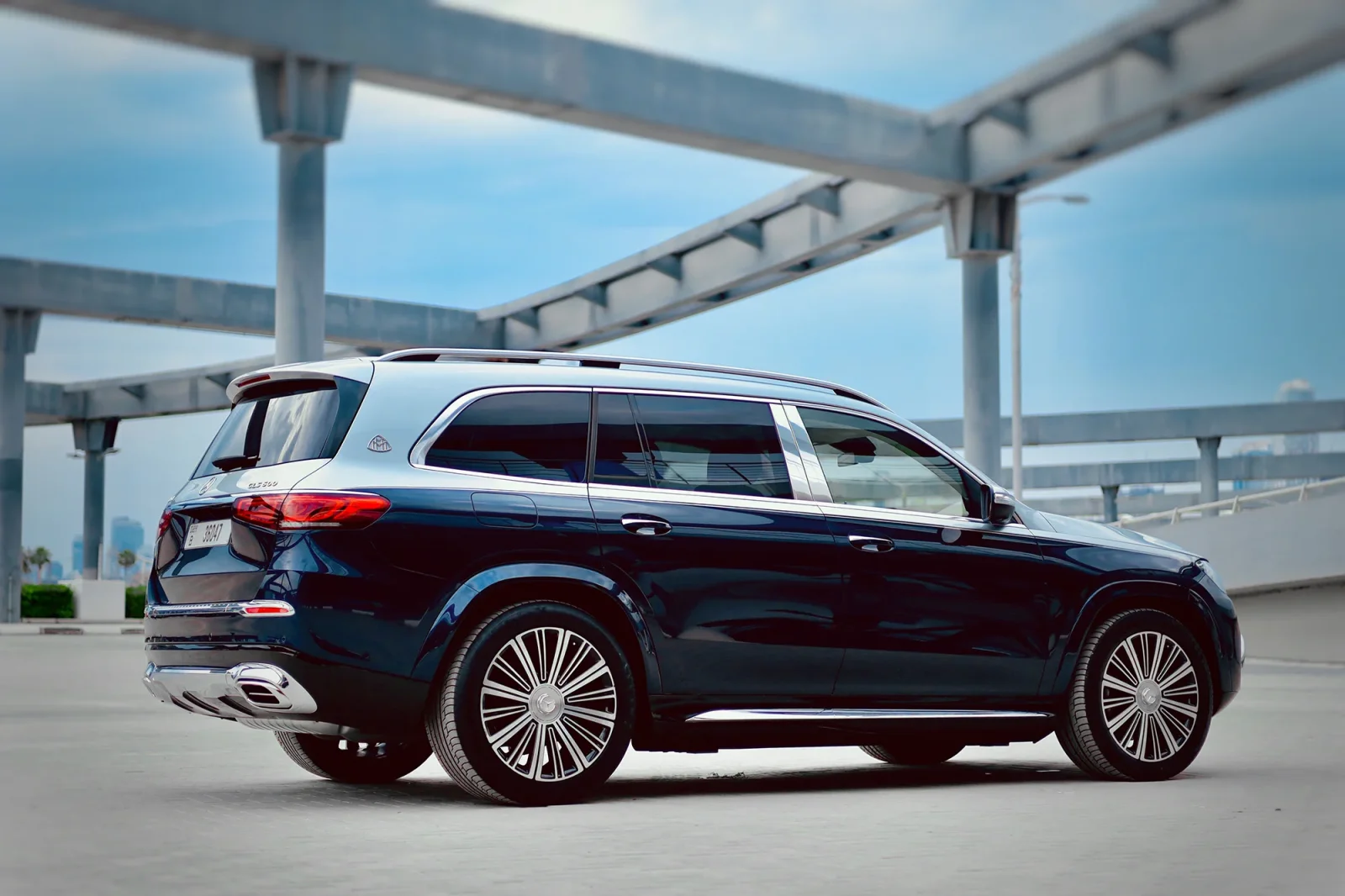 Аренда Mercedes-Benz GLS-Class  Синий 2022 в Абу-Даби - 8 