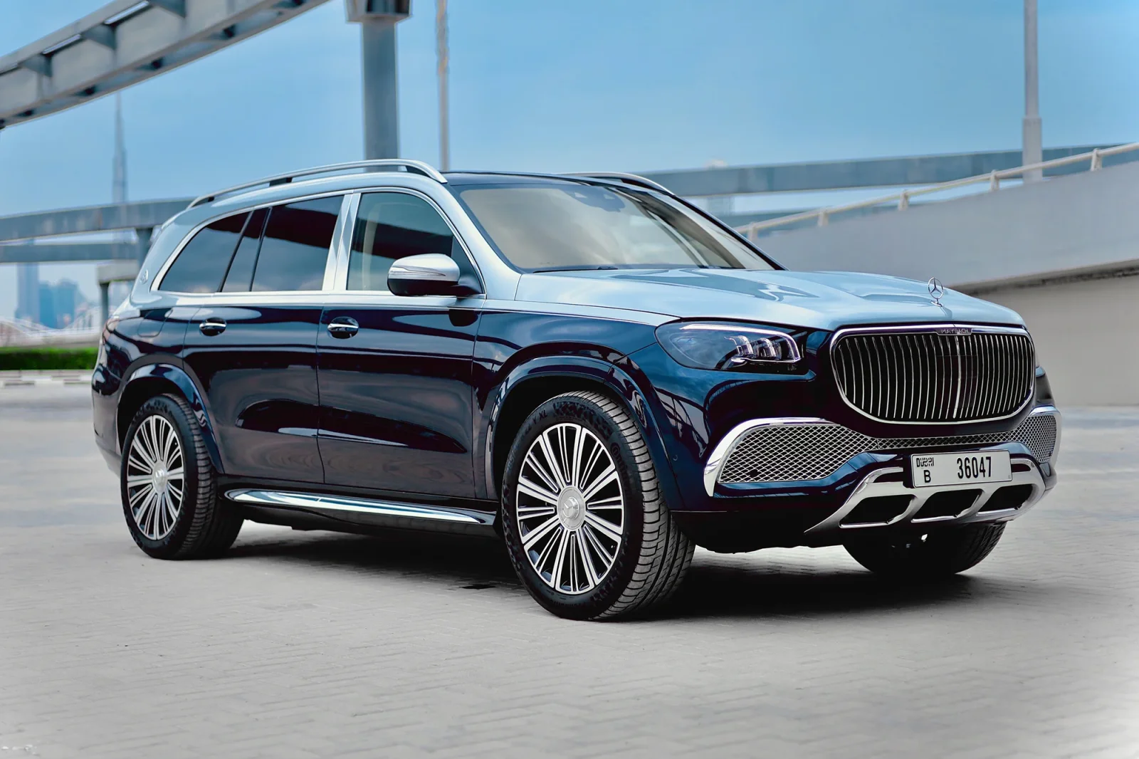 Аренда Mercedes-Benz GLS-Class  Синий 2022 в Абу-Даби