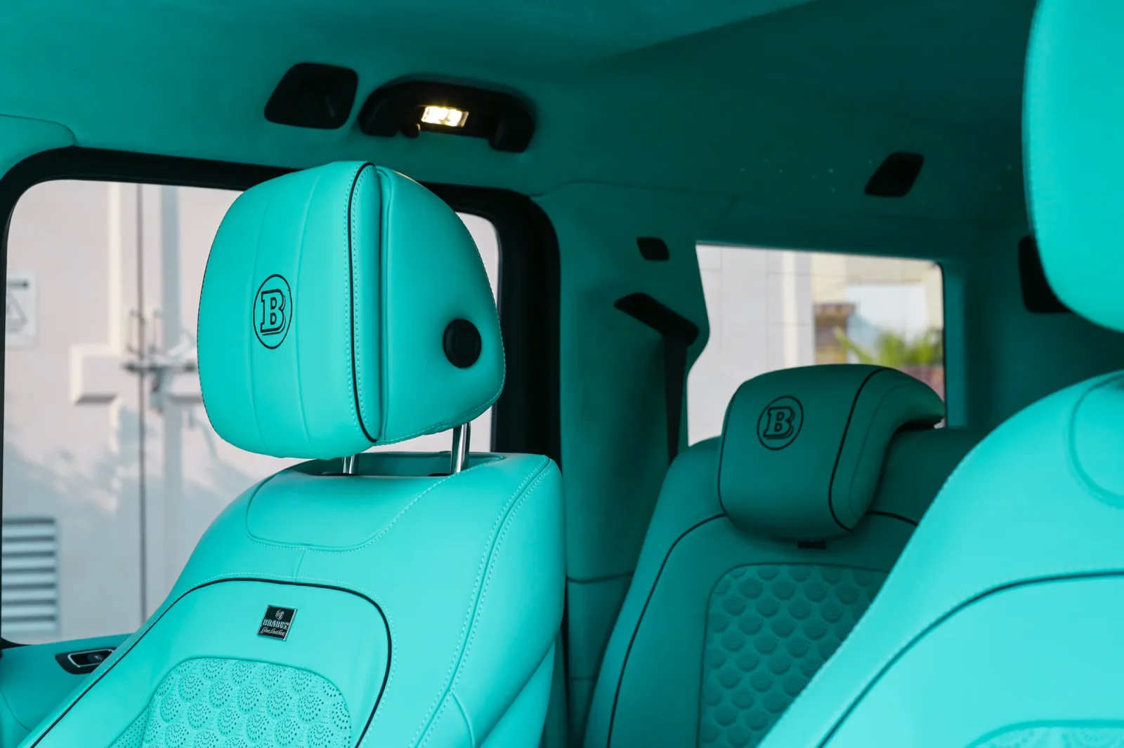 Rent Mercedes-Benz G-Class G800 Brabus Grey 2023 in Abu Dhabi - 7 