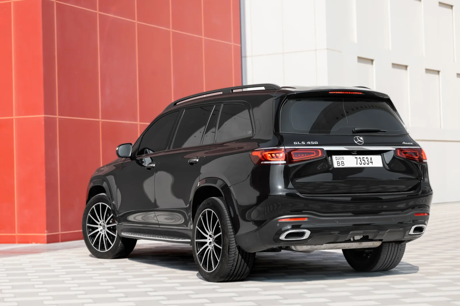 Rent Mercedes-Benz GLS-Class 450 Black 2023 in Abu Dhabi - 13 