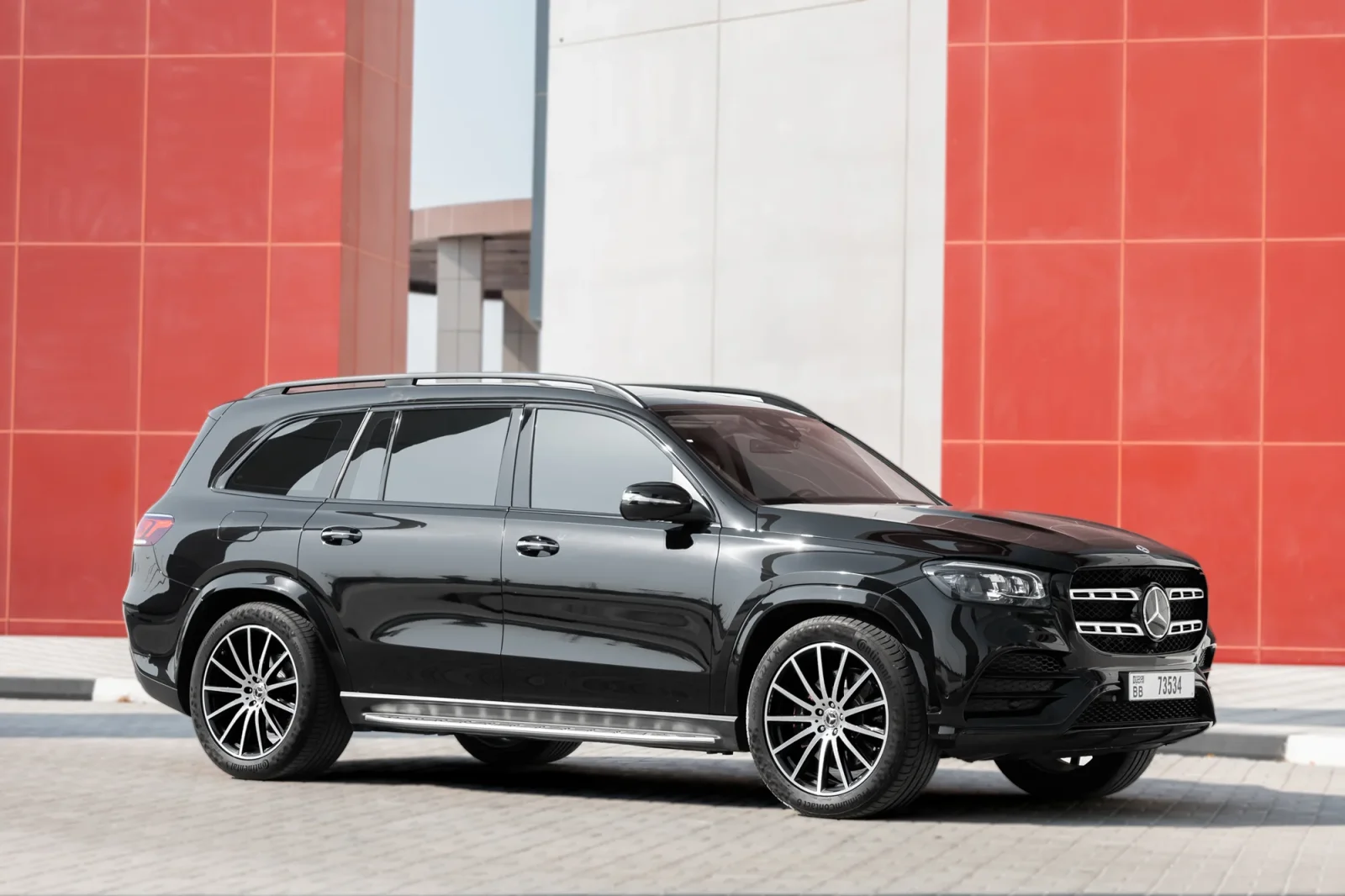 Rent Mercedes-Benz GLS-Class 450 Black 2023 in Abu Dhabi - 10 