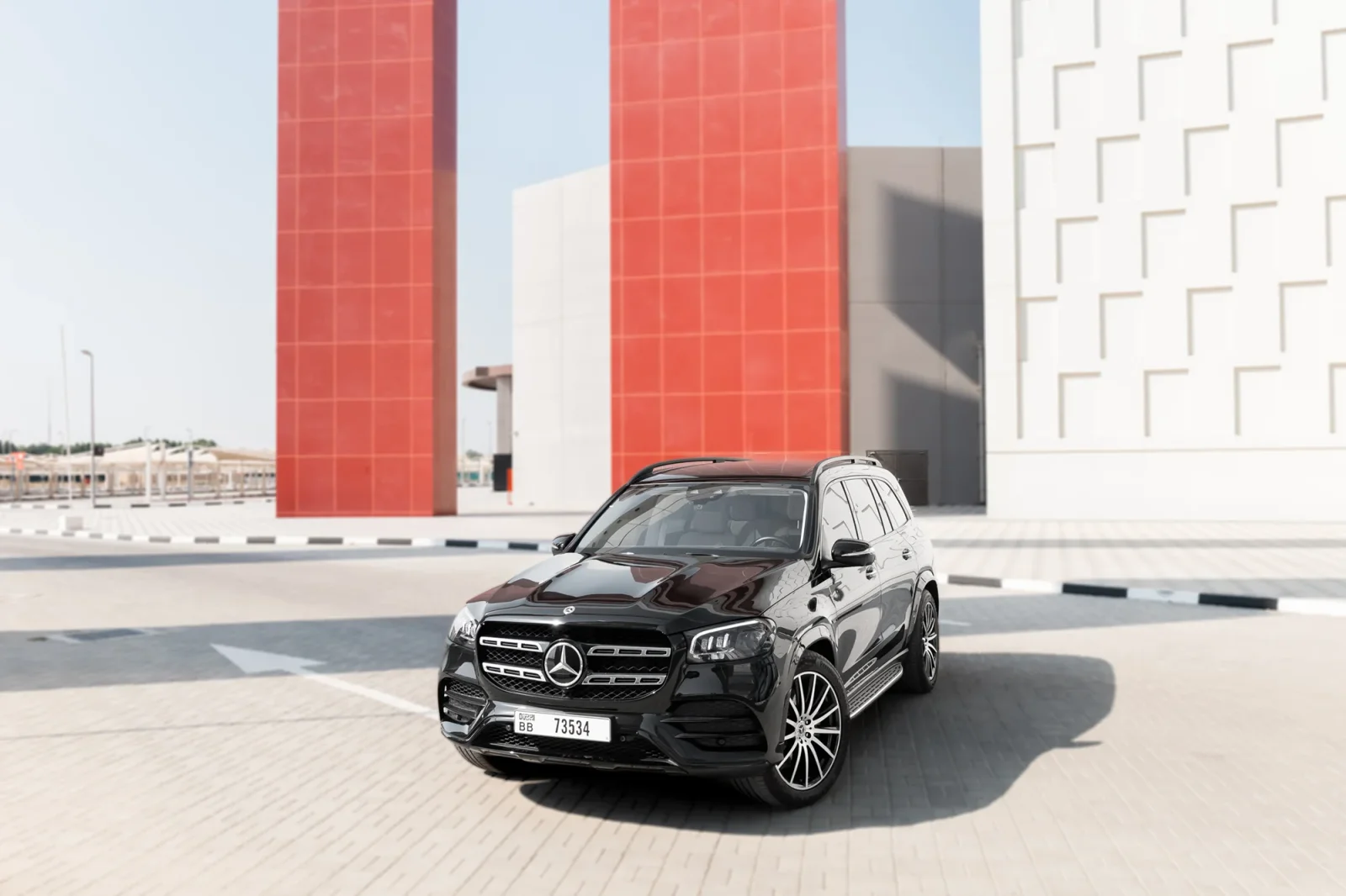 Rent Mercedes-Benz GLS-Class 450 Black 2023 in Abu Dhabi - 9 