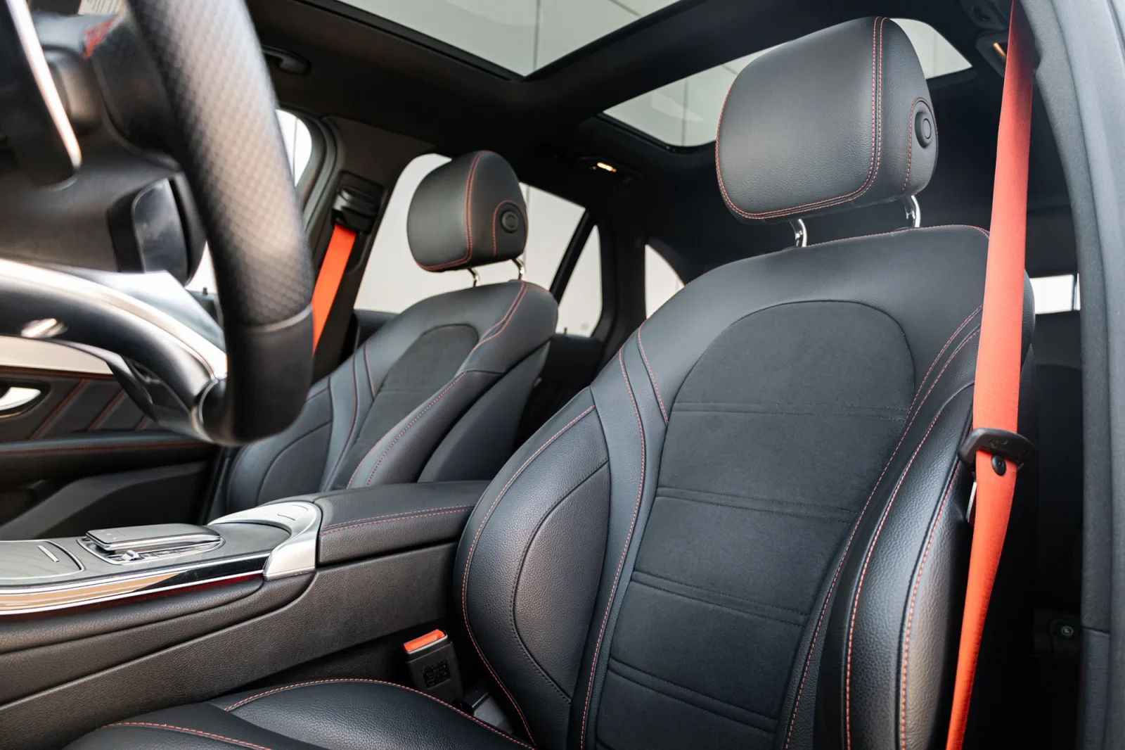 Rent Mercedes-Benz GLC 43 AMG Grey 2022 in Abu Dhabi - 6 