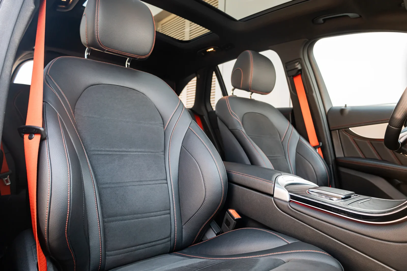 Rent Mercedes-Benz GLC 43 AMG Grey 2022 in Abu Dhabi - 5 