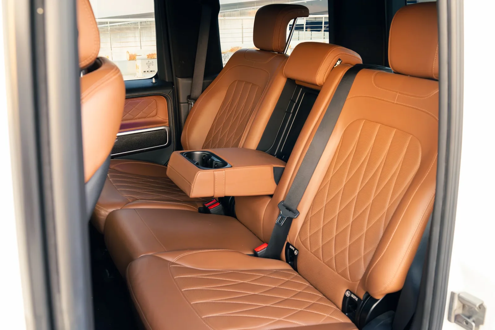 Rent Mercedes-Benz G-Class 63 AMG White 2022 in Abu Dhabi - 14 