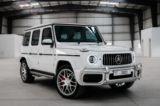 Mercedes-Benz G-Class 63 AMG White 2022