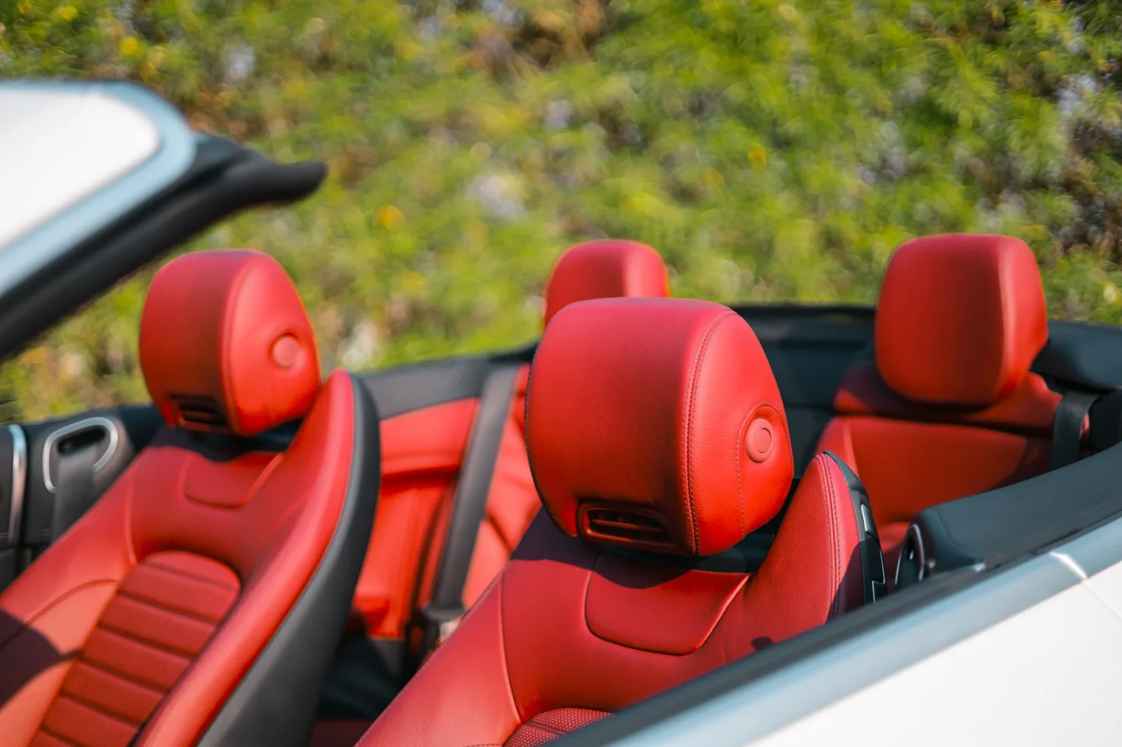 Rent Mercedes-Benz C-Class С300 White 2022 in Abu Dhabi - 6 