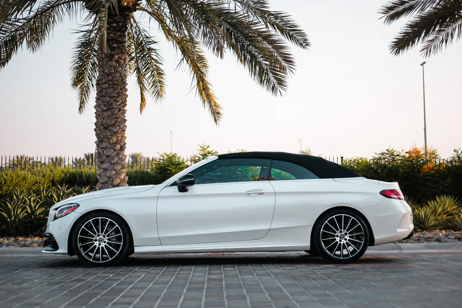 Rent Mercedes-Benz C-Class С300 White 2022 in Abu Dhabi - 11 