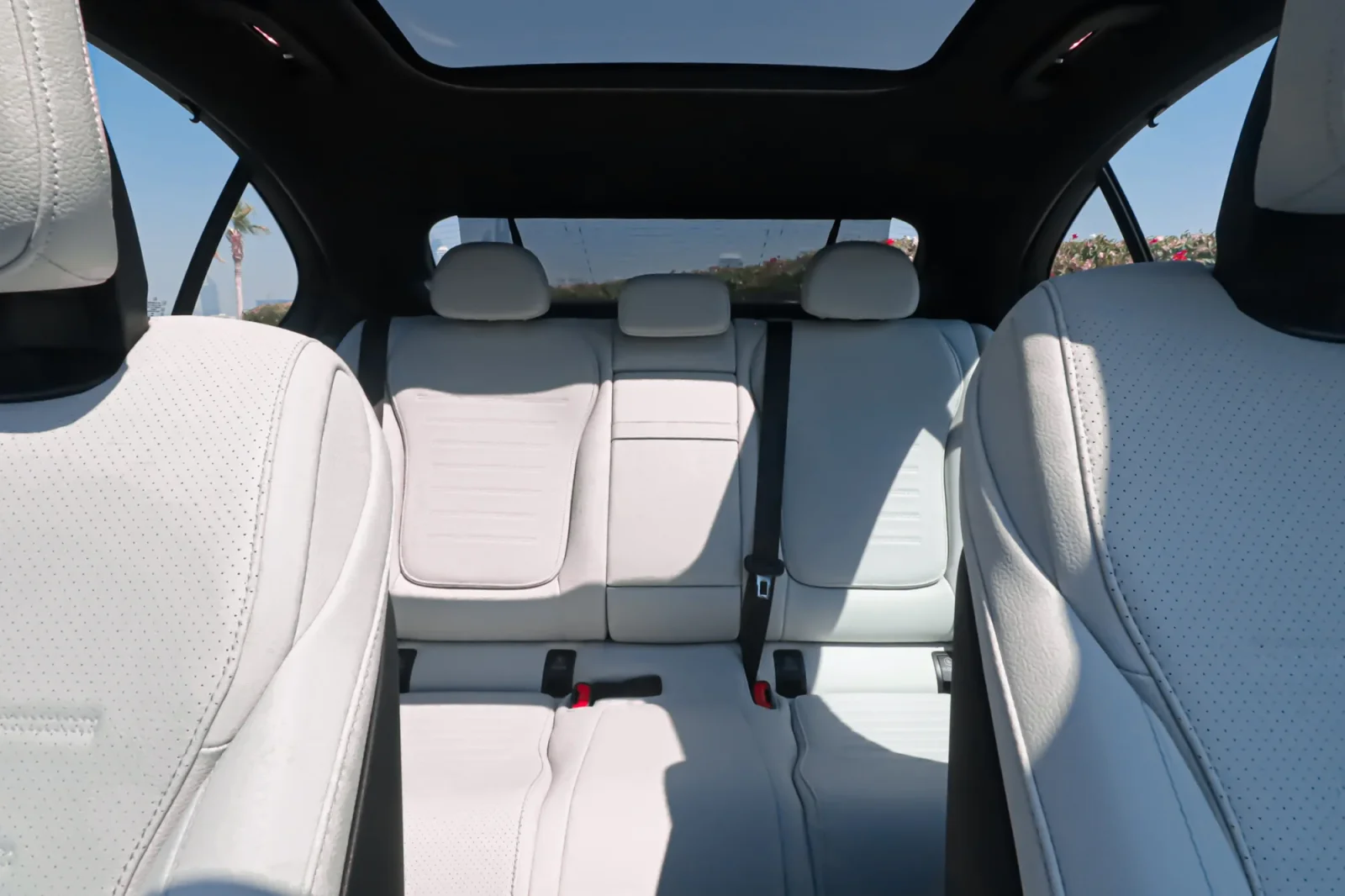 Rent Mercedes-Benz C-Class C200 Blue 2024 in Abu Dhabi - 7 