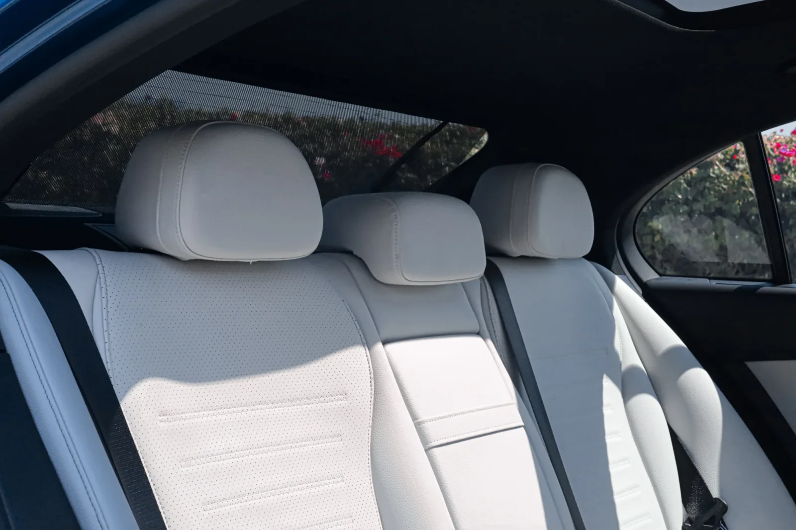 Rent Mercedes-Benz C-Class C200 Blue 2024 in Abu Dhabi - 8 